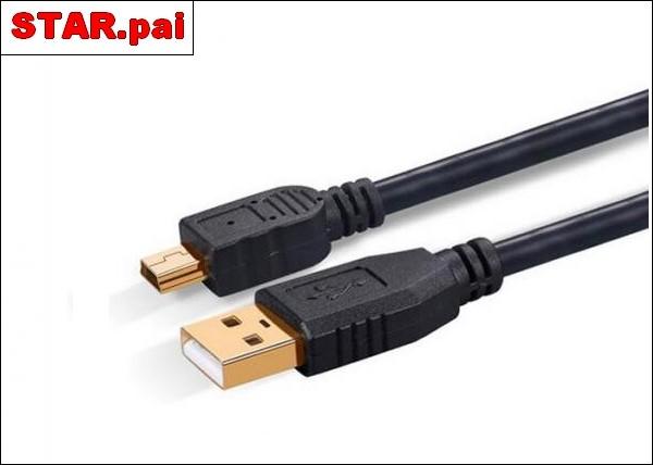 Cheap MINIU-5 T Type Terminal V3 Interface Original Data Cable,Black Fast Charging USB Cable for sale