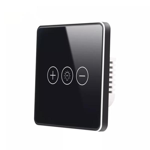 Cheap Glomarket Tuya Wifi Smart Dimmer Switch Voice Remote Control Glass Panel for sale