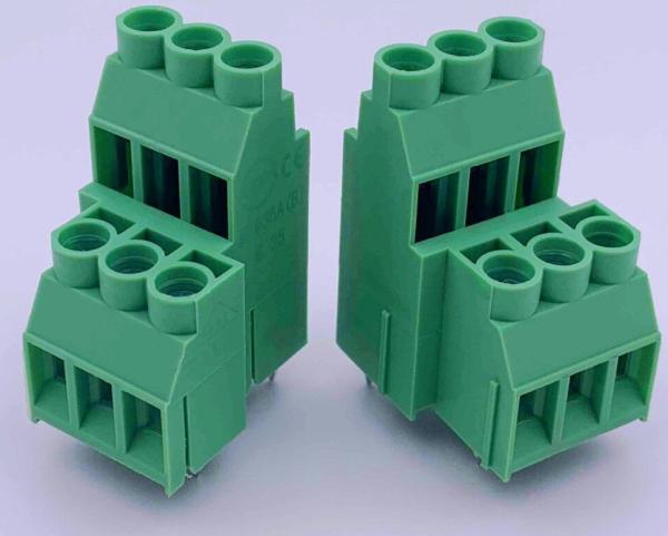 Cheap RD950A PCB Spring Terminal Block 3PX2 Level Total 6pin for sale