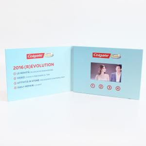 Best A5 Paper Digital Video Brochure Mini - USB Port Muti Functions For Advertising wholesale
