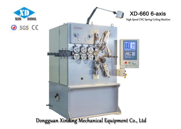 Cheap XD-660 6-Axis High Speed CNC Spring Coiling Machine For Making Springs Precision for sale