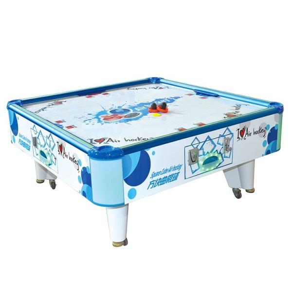 Cheap Square Cube Electronic Air Hockey Table Game Machine For 2 Players for sale