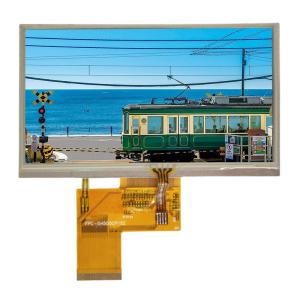 Best 800xRGBx480 Parallel LCD Display IPS 5 Inch Resistive Touch Screen Display 800*480 wholesale