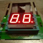 Various Colours Surface Mount Dual Digit 7 Segment LED Display 0.36 Inch For