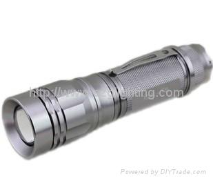 Cheap XML-T6 CREE 10W 1200LUM  high bright rechargeable and dimmable LED flashlight torch for sale