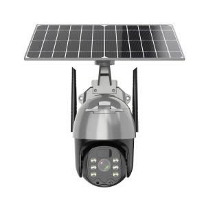 China 4g Wifi Solar Battery Camera Waterproof P2p Cctv Camera 1080p Outdoor Pir Alarm Motion Detection Ptz Camera on sale