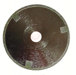 China Durable Diamond Stone Cutting Disc , Electroplating Continuous Diamond Blade on sale