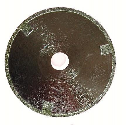 Cheap Durable Diamond Stone Cutting Disc , Electroplating Continuous Diamond Blade for sale