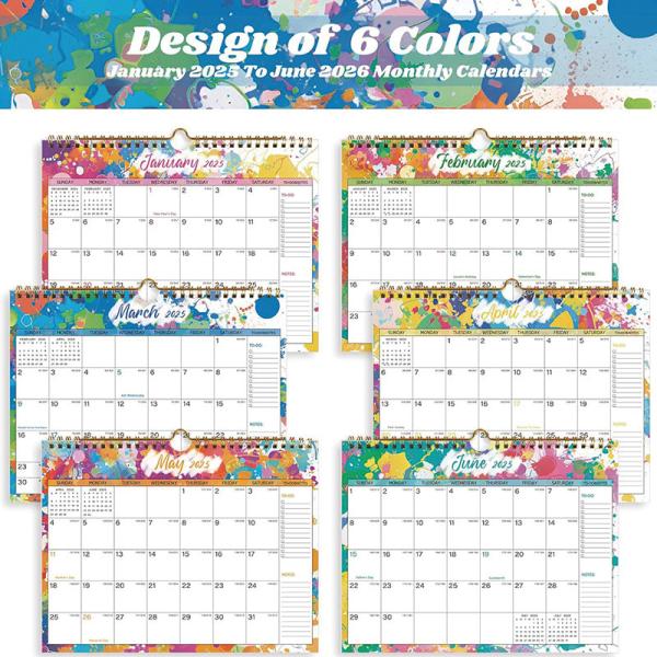 Cheap Full Color Business Branded Custom Desk Calendars for Personalization and Branding for sale
