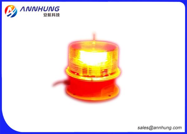 Cheap Aging Resistance LED Flashing Lights / Aviation Red Light High Efficiency for sale