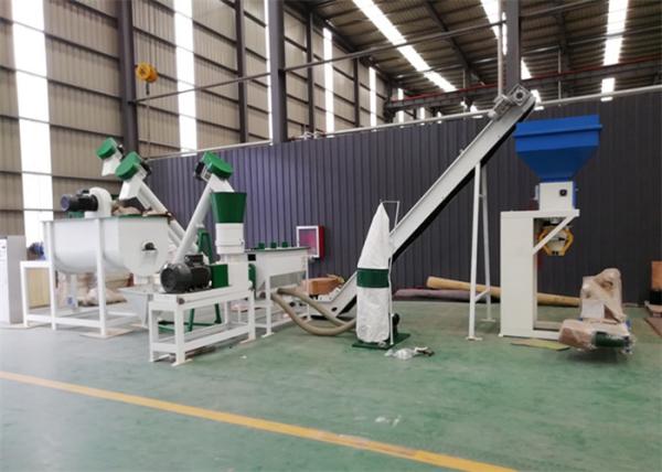 Cheap AMEC Chicken Feed Making Machine 0.5 - 2 T/H Complete Feed Processing for sale