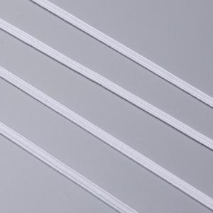 Best Polyester Flat Elastic Ear Loop Customized Color For N95 Mask High Tenacity wholesale