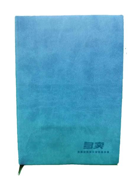 Cheap PU Leather Cover Embossing Custom Notebook Printing With Bookmark String for sale