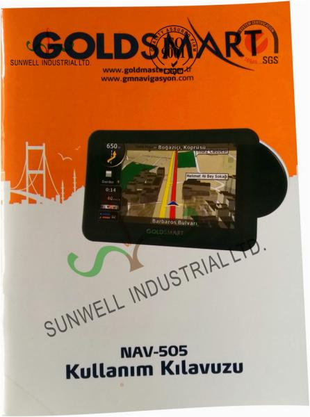 Cheap Saddle Stitching Custom Printed Booklets For Navigator Glossy Varnishing for sale