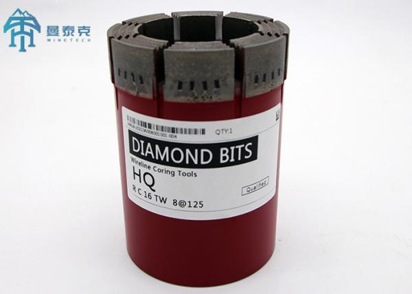 Cheap NQ2 50mm Diamond Core Drill Bit NQ Geological Mining Use for sale