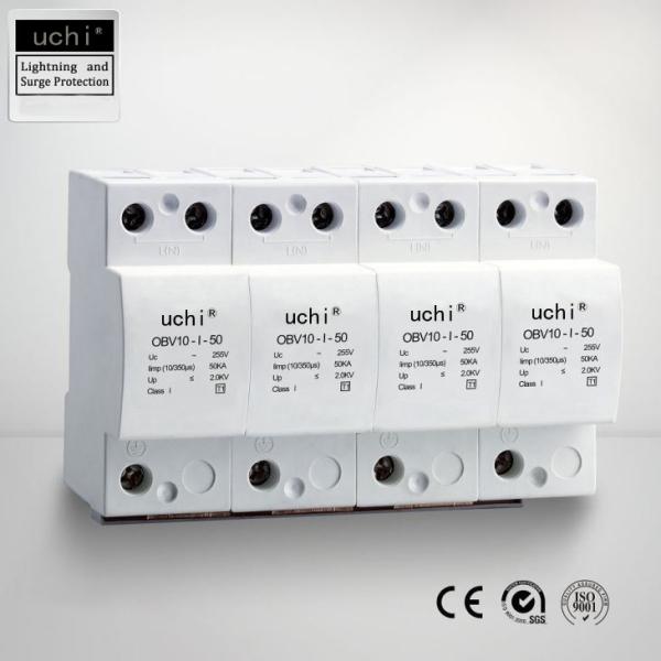 Cheap CQC Surge Protection Device SPD With Lightning Protection Class 1-4 for sale