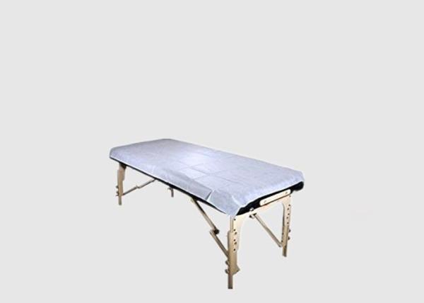 Cheap Aseptic Disposable Bed Sheets Mattress Cover Breathable Easy Use / Take Off for sale