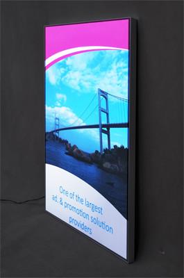 Cheap SEG Fabric Frames LED Light Box Textile Fabric Single Sided Custom Color for sale