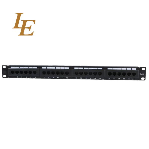 Cheap Snap In Network Patch Panel 1U 19" 24 Port Blank Modular for sale