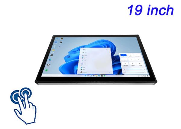 Cheap 19-Inch Windows Touch Embedded Display for Point-of-Sale, Industrial Control Panels, Medical Imaging, and Transportation Ticketing for sale