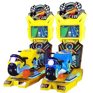 Best 1 Player Coin Operated Simulator Driving Car Video Moto Racing Arcade Game Machine wholesale