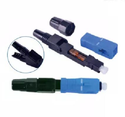 Cheap SC APC UPC Single Mode Fiber Connectors For Communication system for sale