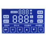 Customized segment screen Bluetooth speaker displays temperature, voltage,