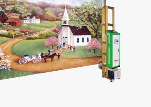 CMYK Ink Wall Digital Printer