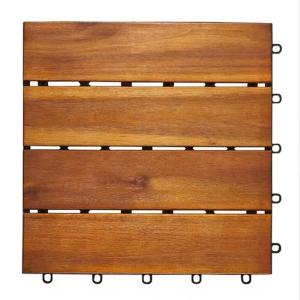 Best WPC HDPE Diy Interlocking Deck Tiles Flooring Wpc Wood Plastic Composite Decking wholesale