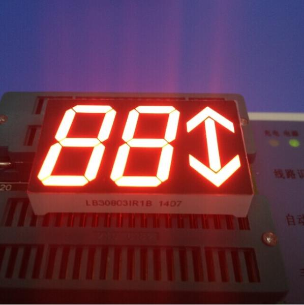 Cheap 22.0mm Arrow Led Display , Common Anode 7 Segment Display 0.8 inch for sale