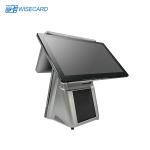 Wireless Desktop Dual Touch Screen POS Machine RK3399 Processor Wins / Android