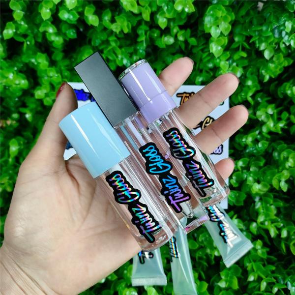 Cheap Eyeshadow Palette Custom Printing Private Stickers Lipgloss Lipstick Cosmetics Label for sale