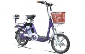 Best 38V Li Battery 2 Wheel Adult Electric Bike Purple Electric Road Bicycle wholesale