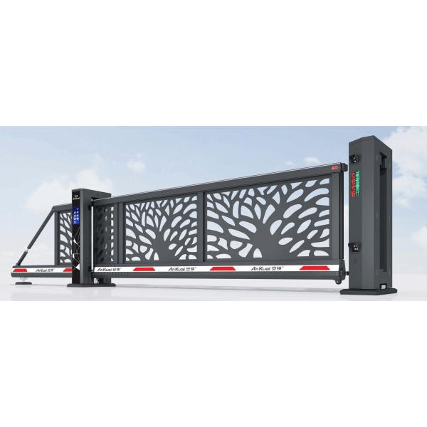 Cheap Entranceway Telescoping Sliding Gate Switching Signal / High Level Signal Input for sale