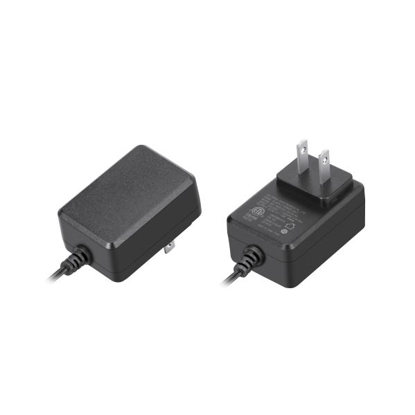 Cheap 2 Pin AC DC Power Adapter , Universal Power Adapter With Output 24V 1A / 12V 2A for sale