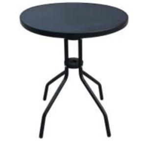 Best Dia 60cm Steel Outdoor Garden Table KD Structure Plastic Table Top wholesale
