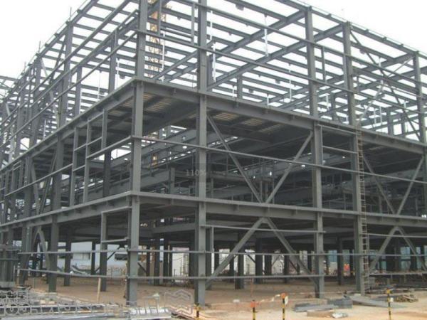 Cheap Three Floors Light Steel Frame Construction for sale