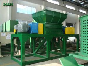 PE PP Plastic Pipe Wood Pallet Shredder Microcomputer Automatic Control