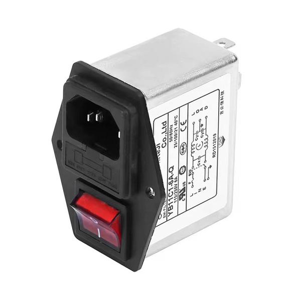 Cheap Directly Sell IEC Socket Filters For AC Power Low Pass And Single-Phase EMI Filtering for sale