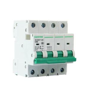 Best 125Amp 100A 8KA SCB8T MCB Circuit Breakers wholesale