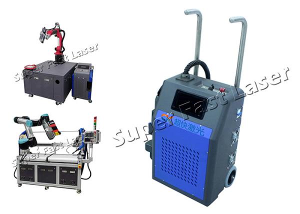 Cheap Intelligent Automatic Laser Cleaning Equipment Laser Robot Grease Removal System for sale