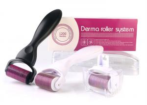 Best Plastic 1200 Pins Microneedle Derma Roller For Cellulite Stretch Marks wholesale