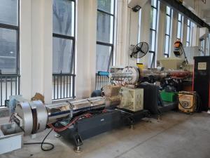 China Two Stages PE / PP / HDPE / LDPE Film / Bag / Woven Bag / Non Woven / Fiber Granulating Line on sale
