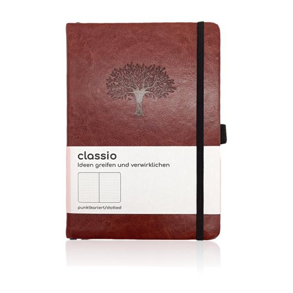 Cheap Medium Size A5 Dot Grid Notebook , Custom Logo Notebooks With Numbered Pages for sale