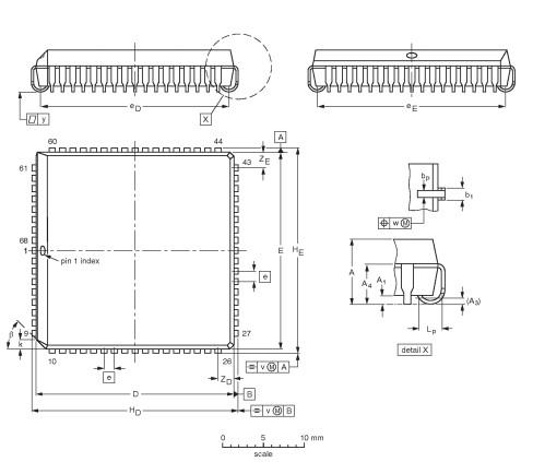 Cheap Single-chip 8-bit microcontrollerP80C552EFA  QFP Integrated Circuit Chip for sale