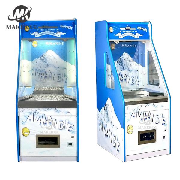 Cheap 110V 220V Coin Pushing Game Machine With Ticket Dispenser for sale