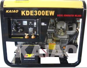 Best Single Phase 3kva Diesel Welder Generator , Portable Welding Generator Set wholesale