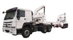 Side Loader Semi Trailer Optimized For Efficient Container Loading Unloading