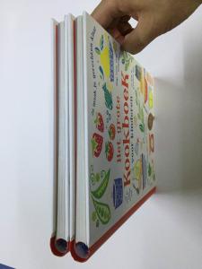 China Round Spine Kids Hardbound Book Printing / Spiral Binding Wire O Book on sale