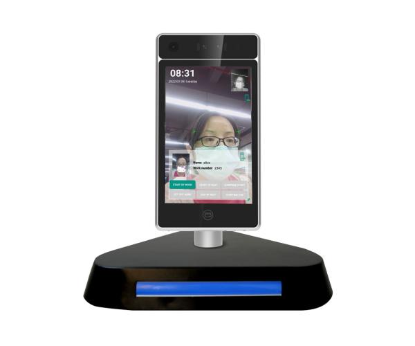 Cheap TOF Cloud And Lan Software Face Recognition Access Control Terminal 10.1" Screen for sale
